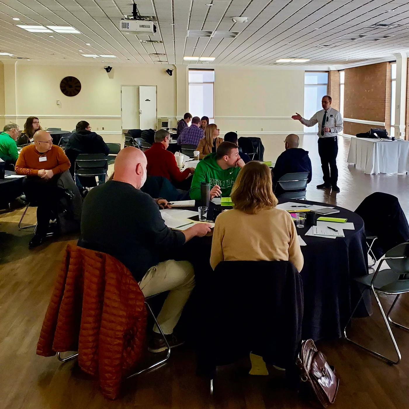 Participants at a workshop